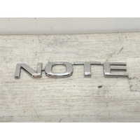 Эмблема NOTE Nissan Note E11 2008 90892-9U000, 908929U000