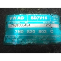 Компрессор кондиционера Volkswagen Transporter 2007 7H0820803C