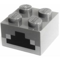 09227 LEGO 3003pb084 6097032 brick 2x2 Minecr 1szt