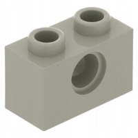 Lego 3700 370002 brick 1x2 j.szary old 1szt p781
