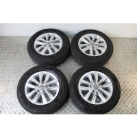 Колёса колёсные диски алюминиевые колёсные диски 195 / 65 r15 caddy 2k0 2k5