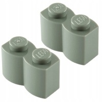 06271a lego 30136 4114054 brick - c.szary old 2шт