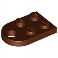 Lego плитка 3x2 3176 4541284 6172636 rbrown у