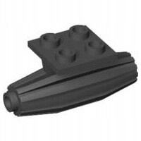 Lego двигатель samolotu 1szt 4229 4552040 чёрный у
