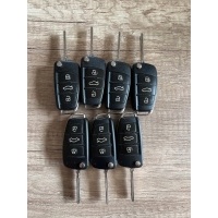 Оригинал ключ пульт audi a3 a4 a6 де 8x0837220d