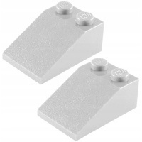 13451a lego 3298 4211421 скос 3x2 j.szary lbg 2шт