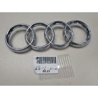 Эмблема решетки радиатора Audi A6 C6 2004-2011 4E0853605AA2ZZ