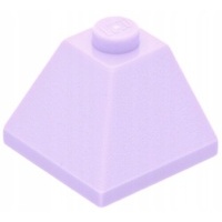13417 lego 3045 6138508 скос 45 2x2 lawendowy 1szt