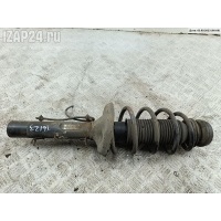 Стойка подвески передняя правая Volkswagen Golf-4 2000 1J0413031S, пружина - 1J0411105AA