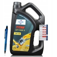 Fuchs titan gt1 flex 3 5w40 xtl 5 литров dystr.