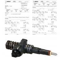 Насос форсунки форсунки 1 , 9tdi 115km ajm 045130073t