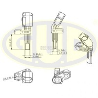 Датчик ABS VAG Tiguan (2011 - 2016) WHT003857A