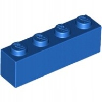 Lego 3010 синий балка 1x4 301023 1szt