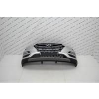 Бампер передний в сборе (рейстайлинг) Hyundai Tucson 2015 86511D7510