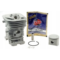 Цилиндр + поршень набор aip husqvarna 141 142 хромированная