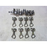 Bmw e70 f10 f01 n63 вал коленчатый поршни 11217572875