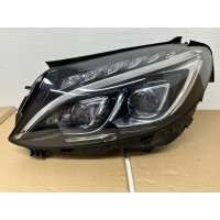 Фара левая мерседес c класса w205 full светодиодный ils