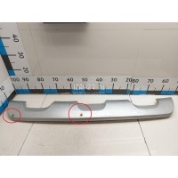 Накладка заднего бампера Renault Sandero 2014 850700447R