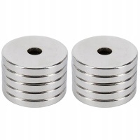 10 штук n52 магнит neodymowy колесо 20x3mm с 4mm хо