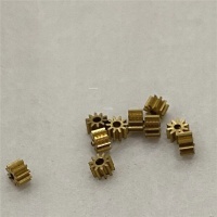 Мини 10t 1mm металлическая опора медная зубчатая рейка diy модель