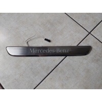 Накладка порога - светодиодный - мерседес c класса w205 amg - w213 - w253 - w238