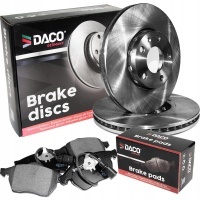 Тормозные диски x2 колодки передняя для volkswagen passat b5 audi a4 a6