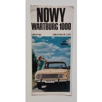 Вартбург 1000 лимузин prospekt opisy ru ddr