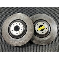 диски тормозные (комплект) перед. Audi A8 D4/4H 2014 4H0615301AN
