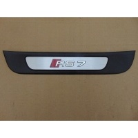 Накладка порога накладка audi rs7 задняя 4g8947423b
