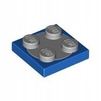 Lego плитка 2x2 blue - l b грей 3680c02 4219825 ужгород