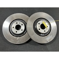 диски тормозные (комплект) перед. Audi A8 D4/4H 2010 4H0615301AN