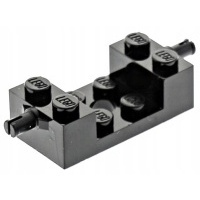 61246 lego 18892 6097381 шасси 2x4 чёрный 1szt