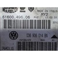 Блок управления двигателем Volkswagen Polo 1999-2001 2000 036906014BN/MAGNETIMARELLI6160049606