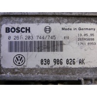 Volkswagen поло 3 iii блок управления 1 , 0 0261203744 030906026ak