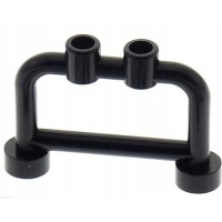 25135 lego 4083 408326 barierka 1x4x2 , чёрный 1szt