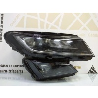Фара ЛЭД LED светодиодная Skoda Kodiaq 1 NS7 до Рестайлинг 2016-2022 566941016E