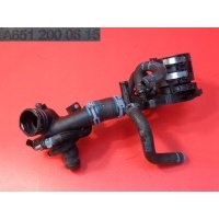 корпус термостата мерседес r172 2.2 cdi 651.980 2013r a6512000615