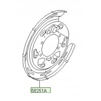 диск лебедка левая hyundai ix35 / sportage 4wd