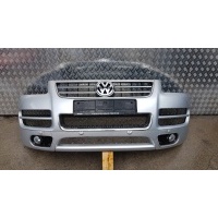 Бампер в сборе volkswagen touareg w12 02 - 07 lak: la7w