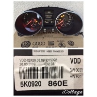 Спидометр часы volkswagen гольф vi 5k0920860e tdi dopiszę