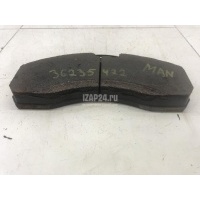 Колодки тормозные передние к-кт MAN TGX (2007 - 2014) 81508206066