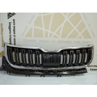 Решетка радиатора Skoda Kodiaq 1 NS7 до Рестайлинг 2016-2022 565853653A