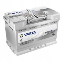 аккумулятор varta сильвер agm e39 start - stop 70ah 760a a7