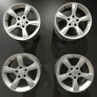 Колёсные диски 16 5x112 мерседес c - klasa w203 oe f9191 - 3