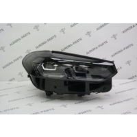 Фара светодиодная адаптивная в сборе Black (Рейстайлинг) RH BMW X4 G02 2018 63115A1FB12