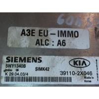 Блок управления двигателем KIA Rio 2000-2005 2003 39110-2X046/ Siemens 5WY1340B