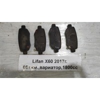 Колодки тормозные Lifan X60 2017 SS35001