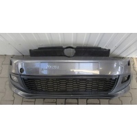 Бампер передняя volkswagen поло bluemotion 6r0 5 v 09 - 14