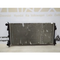 Радиатор охлаждения двигателя Volkswagen Polo 5 612 Рестайлинг 2014-2020 6R0121253D
