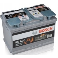 аккумулятор bosch s5 agm 70ah 12v s5 a08 старт стоп